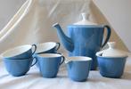 vintage Fris theeservies, Huis en Inrichting, Keuken | Servies, Ophalen of Verzenden, Gebruikt, Effen, Overige typen
