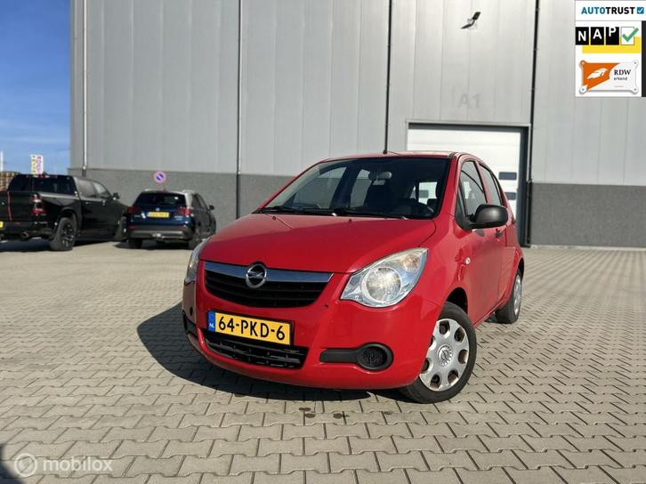 Opel Agila 1.0 Edition/NAP/JAAR APK/, Auto's, Opel, Bedrijf, Te koop, Agila, ABS, Airbags, Alarm, Boordcomputer, Elektrische buitenspiegels