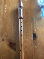 BLOKFLUIT ROESSLER MET ETUI, Ophalen of Verzenden, Gebruikt, Sopraan of Sopranino, Met koffer, hoes of etui