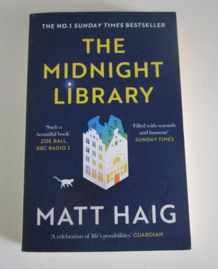 The Midnight Library – Matt Haig, Boeken, Romans, Zo goed als nieuw, Ophalen of Verzenden