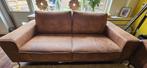 Moet zsm weg!! Bankstel 2 en 2.5 zits cognac kleur., Ophalen, 75 tot 100 cm, Rechte bank, Kunstof leer cognac