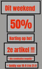 Schoenen-> 2e artikel 50% korting, Ophalen of Verzenden, Nieuw, Zwart