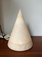 Pyramide albast tafellamp vintage, Ophalen of Verzenden, Zo goed als nieuw