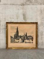 schilderij van Roger HEBBELINCK - "Zicht op de Groenplaats", Ophalen