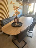 Eetkamerbank + 3 stoelen, Ophalen, Gebruikt