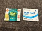 Panasonic DVD-RAM (2 x 5 pack 120 min), Alle leeftijden, Ophalen of Verzenden, Nieuw in verpakking