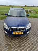 Skoda Fabia 1.2 TDI 55KW Combi 2011 Blauw|eerste eigenaar, Auto's, Skoda, Voorwielaandrijving, Euro 5, Zwart, 1199 cc