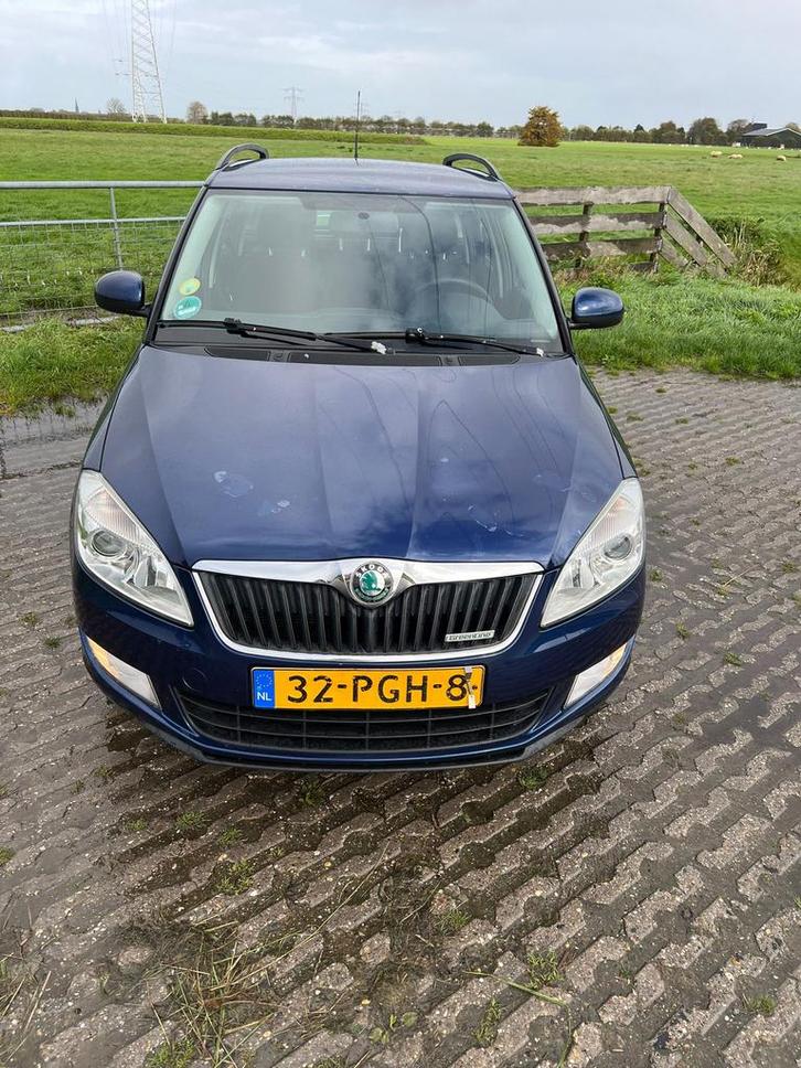 Skoda Fabia 1.2 TDI 55KW Combi 2011 Blauw|eerste eigenaar, Auto's, Skoda, Bedrijf, Fabia, ABS, Airbags, Airconditioning, Boordcomputer