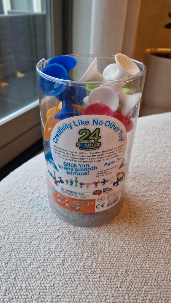 Squigz 24 stuks - Compleet!, Kinderen en Baby's, Speelgoed | Overig, Jongen of Meisje, Ophalen