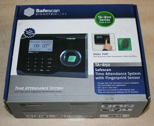 Tijdregistratiesysteem Safescan Ta-850 bieden vanaf €50, Computers en Software, Overige Computers en Software, Gebruikt, Ophalen