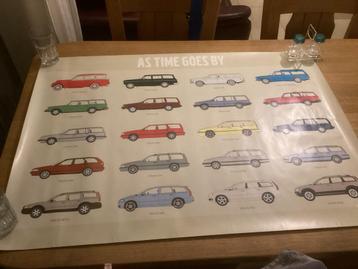 Volvo Stationwagon Estate Poster - As Time Goes By beschikbaar voor biedingen