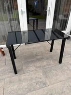 Bureau zwart 120 breed ongeveer, Huis en Inrichting, Bureaus, Ophalen of Verzenden, Gebruikt, Bureau