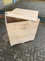 Houten kist stevig underlayement 83 x 96 x 100, Doe-het-zelf en Verbouw, Kratten en Dozen, Ophalen, 100 cm of meer, 60 cm of meer