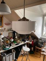 Art deco Gispen hanglamp met 30 cm trapkap., Glas, Ophalen of Verzenden, Zo goed als nieuw