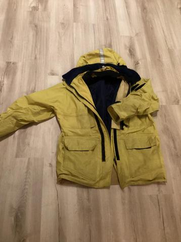 Zeiljas of werkjas, degelijk, neopreen +fleecekraag:, maat L beschikbaar voor biedingen