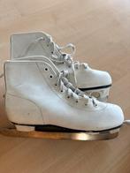 Witte Kunstschaatsen - Maat Onbekend, Sport en Fitness, Schaatsen, Ophalen of Verzenden, Gebruikt, Kunstschaatsen, Overige merken