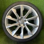 Originele 19 inch Audi velgen met winterbanden A4 S4 A5 S6, Auto-onderdelen, Banden en Velgen, Audi, Gebruikt, 255 mm, Banden en Velgen