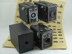 4 st boxcamera"s AGFA en KODAK, Audio, Tv en Foto, Fotocamera's Analoog, Ophalen of Verzenden, Gebruikt, Compact, Kodak