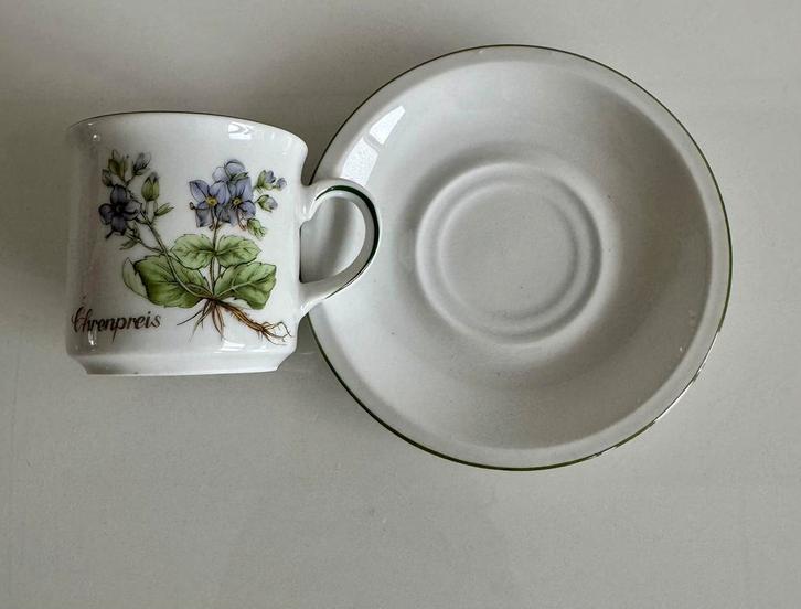 kop en schotel van Winterling Bavaria. Perfecte staat, Antiek en Kunst, Antiek | Servies los, Ophalen of Verzenden