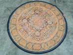 Vintage Perzisch rond vloerkleed medallion gold 140x140cm, Nieuw, 100 tot 150 cm, Perzisch vintage oosters HYPE, 100 tot 150 cm