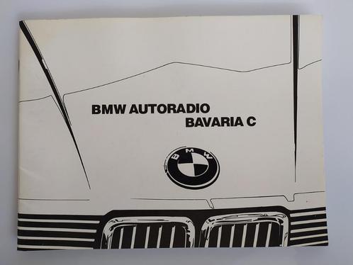 BMW Autoradio Bavaria C handleiding boekje druk 1986, Auto diversen, Handleidingen en Instructieboekjes, Ophalen of Verzenden