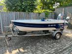 Speedboot met 40pk motor + trailer - Topstaat!, Watersport en Boten, Ophalen of Verzenden, Zo goed als nieuw, 30 tot 50 pk, Snelvarend