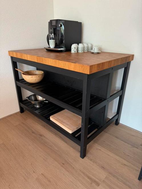 Ikea vadholma keukeneiland, Huis en Inrichting, Keuken | Keukenelementen, Zo goed als nieuw, Minder dan 100 cm, 50 tot 100 cm