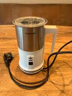 Inventum wit met rvs melkopschuimer zgan, Witgoed en Apparatuur, Melkopschuimers, Ophalen, Zo goed als nieuw
