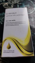 Gele intktcardridge  C-551-Y XL nieuw, Nieuw, Cartridge, Ophalen