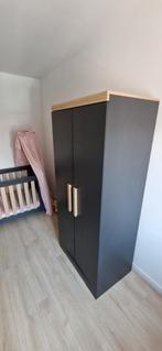 Babykamer/kinderkamer meubels  interbaby zwart/hout, Ophalen, 50 tot 100 cm, Zo goed als nieuw, 150 tot 200 cm