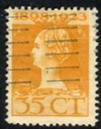 Nederland Wilhelmina, jubileum 1923, pracht stempel., Postzegels en Munten, Postzegels | Nederland, Verzenden, Na 1940, Gestempeld