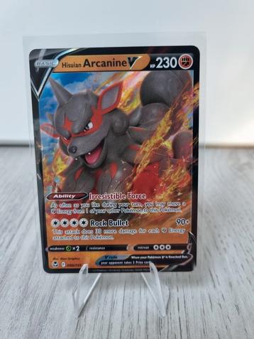 Hisuian Arcanine V 90 Silver Tempest  beschikbaar voor biedingen