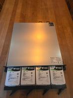 Synology RS822RP+ NAS met 4x 14TB Exos HDD's, Ophalen of Verzenden, Gebruikt