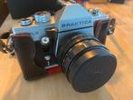 Praktica MTL-3 + Helios 44M 58mm + Pentacon Hoes, Ophalen of Verzenden, Gebruikt, Spiegelreflex, Overige Merken