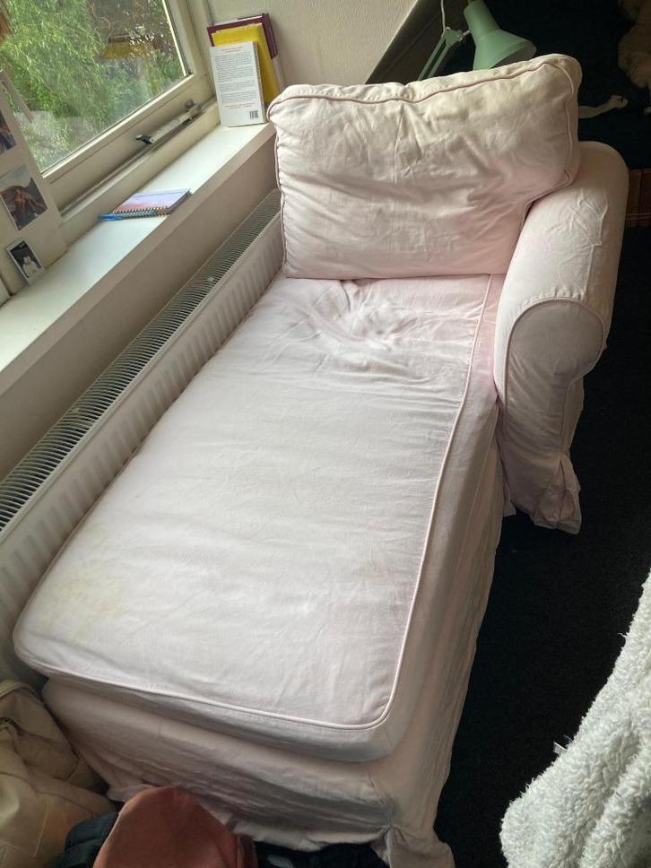 GRATIS Ektorp chaise longue, Huis en Inrichting, Banken | Sofa's en Chaises Longues, Gebruikt, Eenpersoons, 150 tot 200 cm, 75 tot 100 cm
