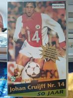 Johan Cruijff Nr. 14 - 50 Jaar VHS, Alle leeftijden, Ophalen of Verzenden, Gebruikt, Overige genres