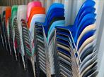 Kunststof kuipstoelen kantinestoelen stapelstoelen nieuw, Huis en Inrichting, Stoelen, Ophalen, Overige kleuren, Nieuw, Metaal