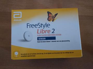 Freestyle Libre 2 sensor, nieuw in dicht doosje.  beschikbaar voor biedingen