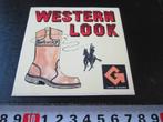 sticker garant schoenen western look laarzen kentucky, Ophalen, Zo goed als nieuw, Bedrijf of Vereniging