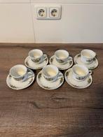 Bavaria Porzellan Theekopjes met Nederlandse Kastelen (6), Ophalen of Verzenden