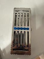 Tandarts Instrumenten Cassette - 5 stuks - Sterilisatie, Antiek en Kunst, Antiek | Gereedschap en Instrumenten, Ophalen of Verzenden