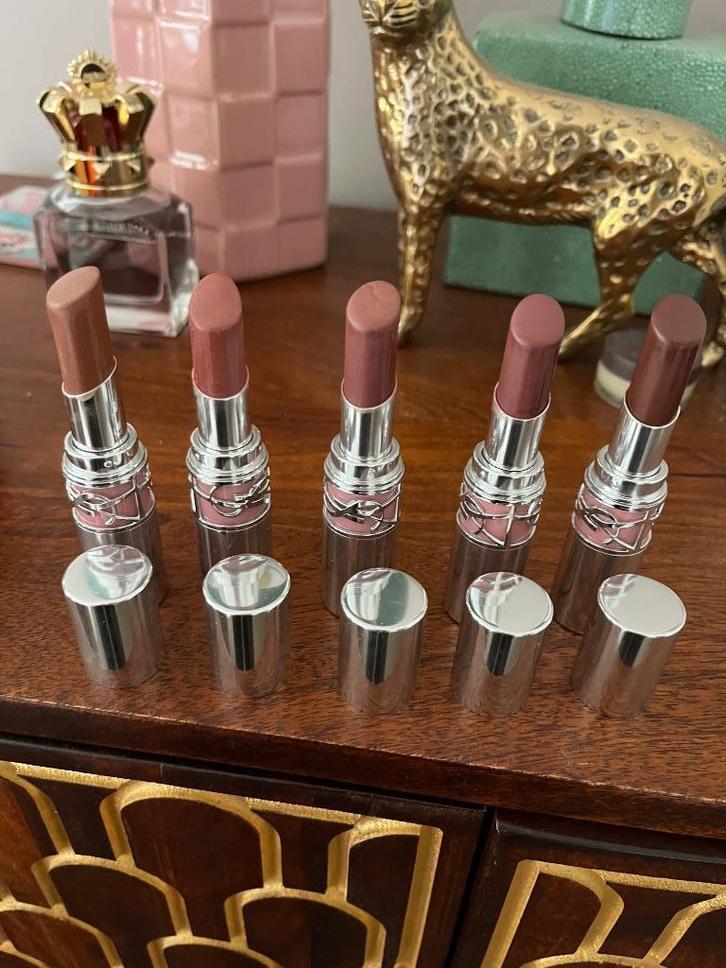 YSL loveshine lipstick 5 stuks, Sieraden, Tassen en Uiterlijk, Uiterlijk | Cosmetica en Make-up, Gebruikt, Make-up, Lippen, Overige kleuren