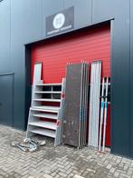 Euroscaffold rolsteiger te koop 10.2 m wh, Ophalen, Zo goed als nieuw, Rolsteiger of Kamersteiger, 5 meter of hoger