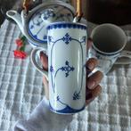 Melkpot met mokken Indian Blue vintage, Ophalen of Verzenden, Keramiek, Overige stijlen, Kop(pen) en/of Schotel(s)
