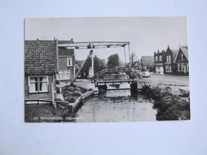 Ansichtkaarten Nederland, TC 10-14 Zuid Scharwoude, Dorpsstr, Verzamelen, Ansichtkaarten | Nederland, Gelopen, Noord-Holland, 1960 tot 1980