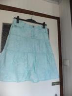 Zomerse mooie blauwe boho Ibiza strokenrok van Mexx 38 M, Kleding | Dames, Rokken, Maat 38/40 (M), Mexx, Knielengte, Gedragen