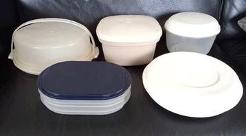 Tupperware hapjesschaal, serveerwonder, taartschaal, vleeswa beschikbaar voor biedingen