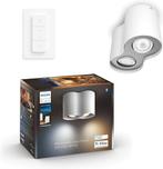 Philips Hue Pillar Opbouwspot - White Ambiance - GU10 - Wit, Ophalen of Verzenden, Nieuw, Metaal of Aluminium
