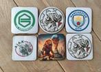 Set van 6 Onderzetters - Voetbalthema, Glas of Kopje, Verzenden, Unknown, Nieuw