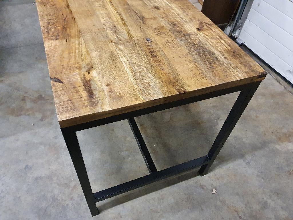 Bartafel Brugge Mango 140x80x90 cm, Ophalen of Verzenden, Nieuw